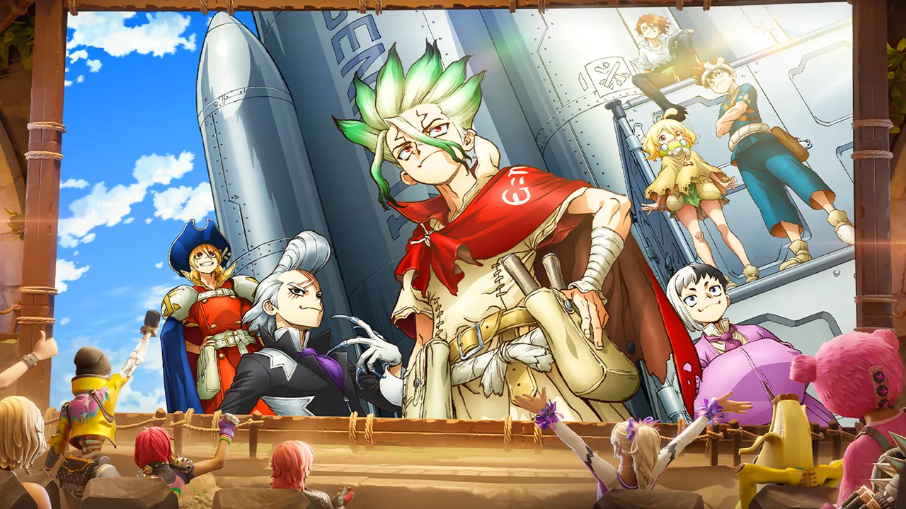 ЭКСКЛЮЗИВ: Dr. Stone попадает в Fortnite с аниме-островом от Crunchyroll