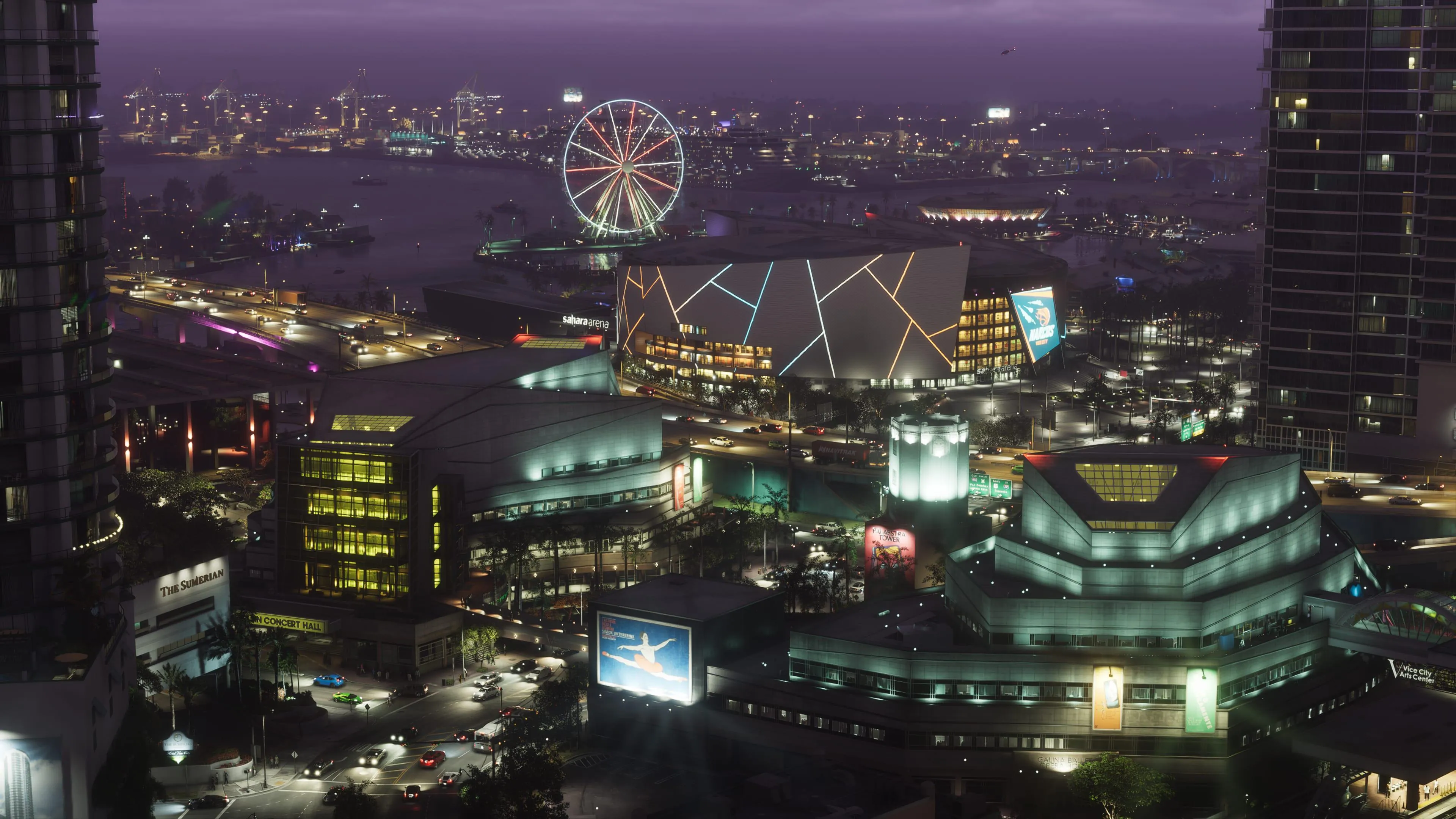 GTA 6 освещает Kaseya Center в Майами