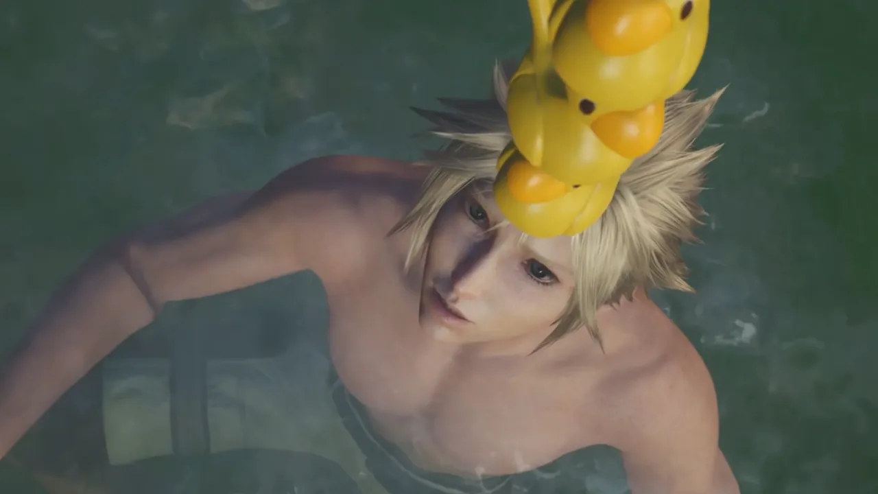 Final Fantasy 7 Revelation: сцены с горячими источниками раскрывают новые купальники для отряда