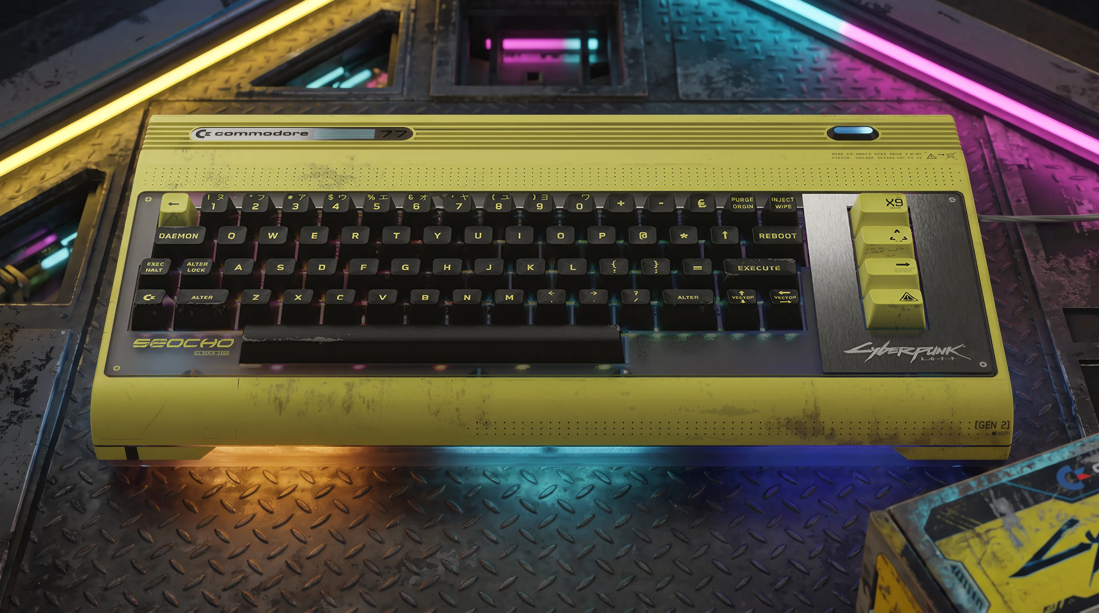 Cyberpunk 2077 Edition of Commodore 77 Debuts at Gamescom, Now Available for Preorder