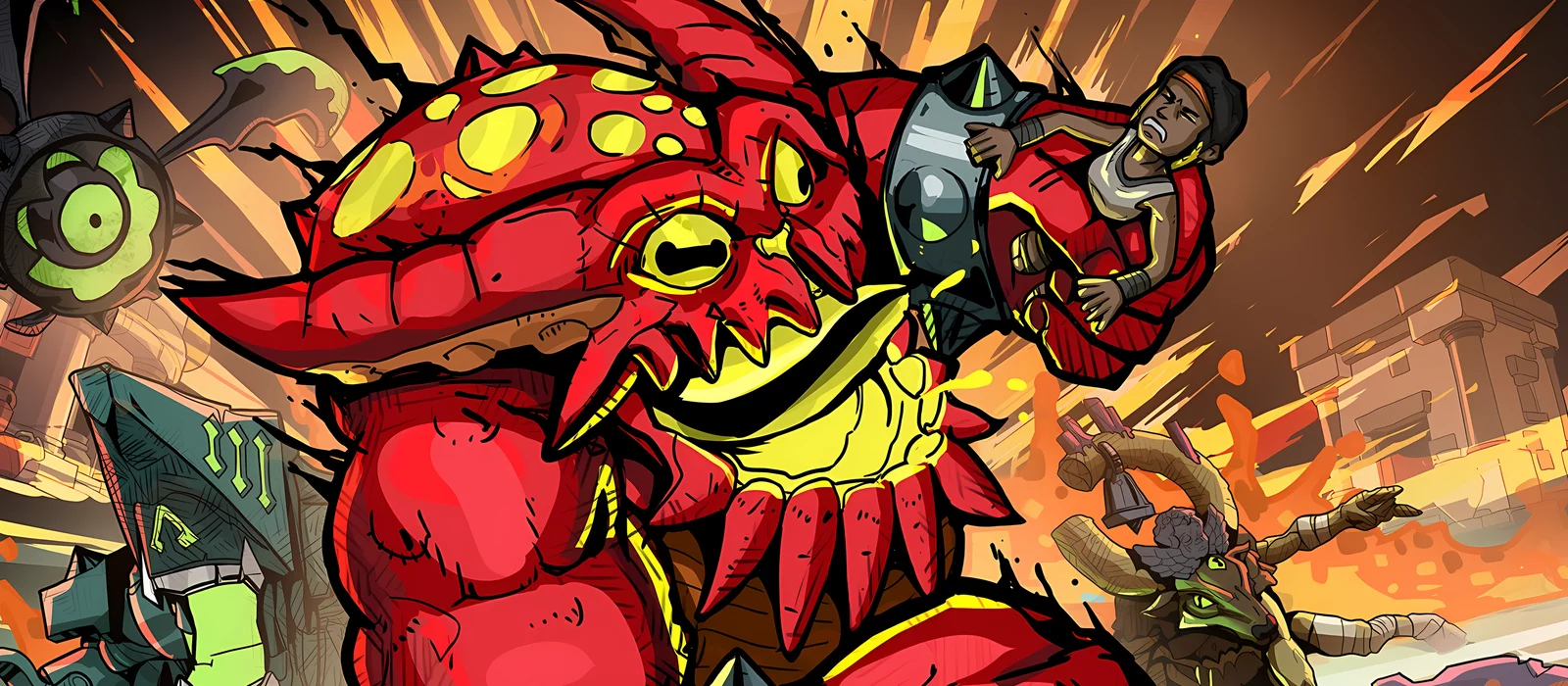 В Steam вышел новый экшен в духе Hades, но в мире богов хеви-метала