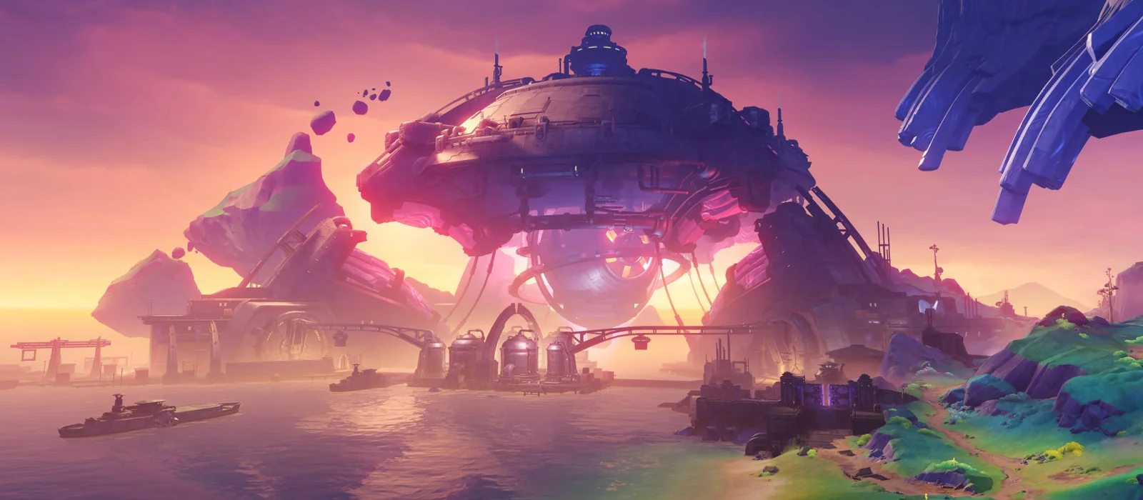 Показана карта Нод-Края — следующего региона Genshin Impact