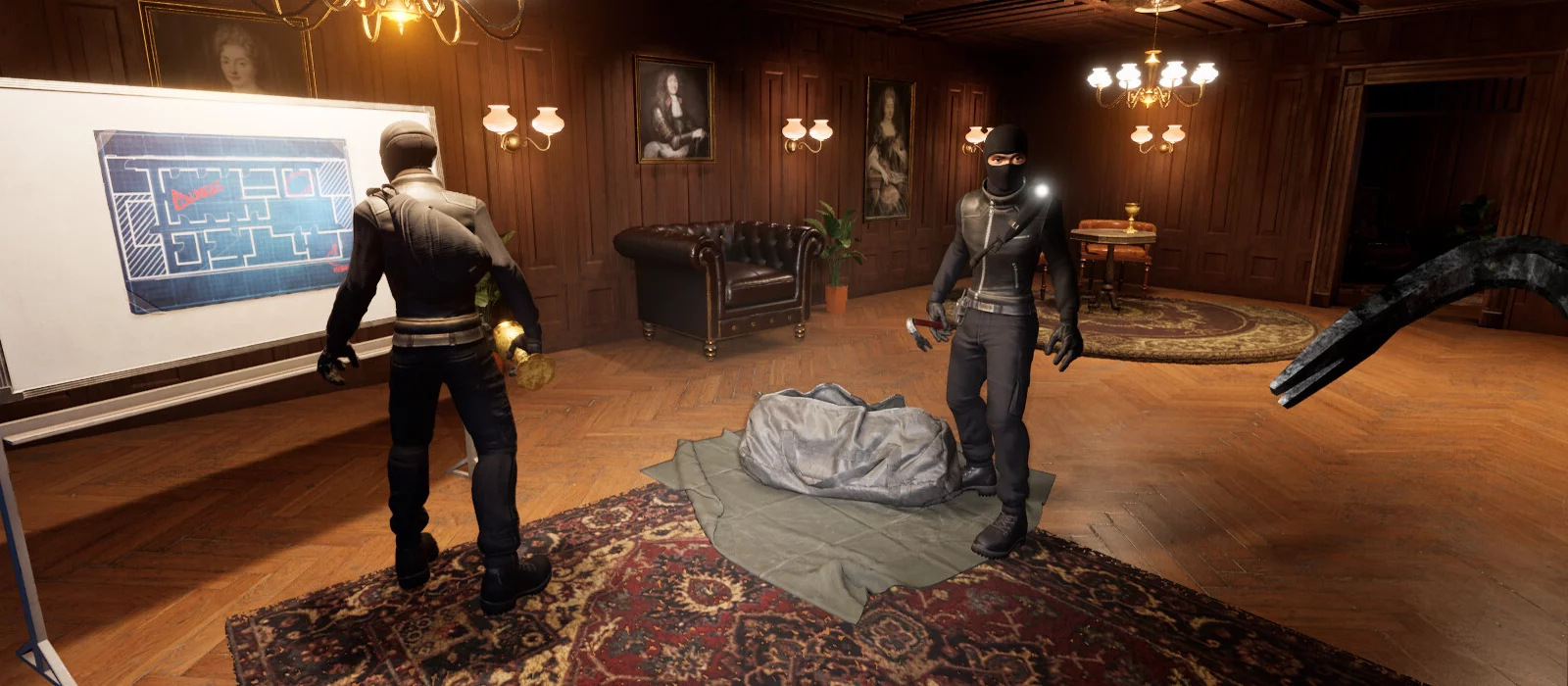 В Steam вышел кооперативный хоррор в духе Payday, в котором грабителей преследует демон