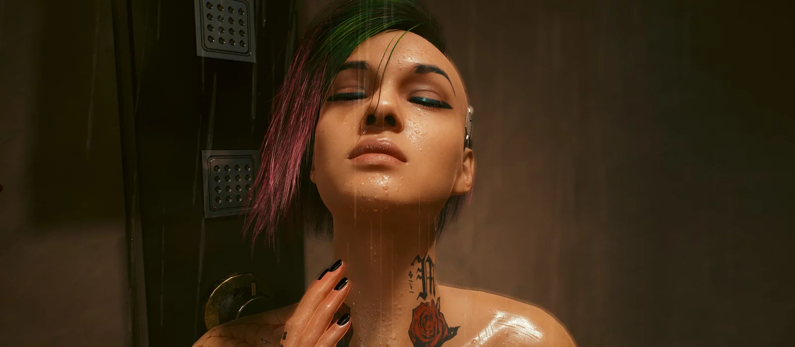 Разработчики Cyberpunk 2077 показали раннюю версию ещё одного уровня. Вот как он выглядел на начальном этапе
