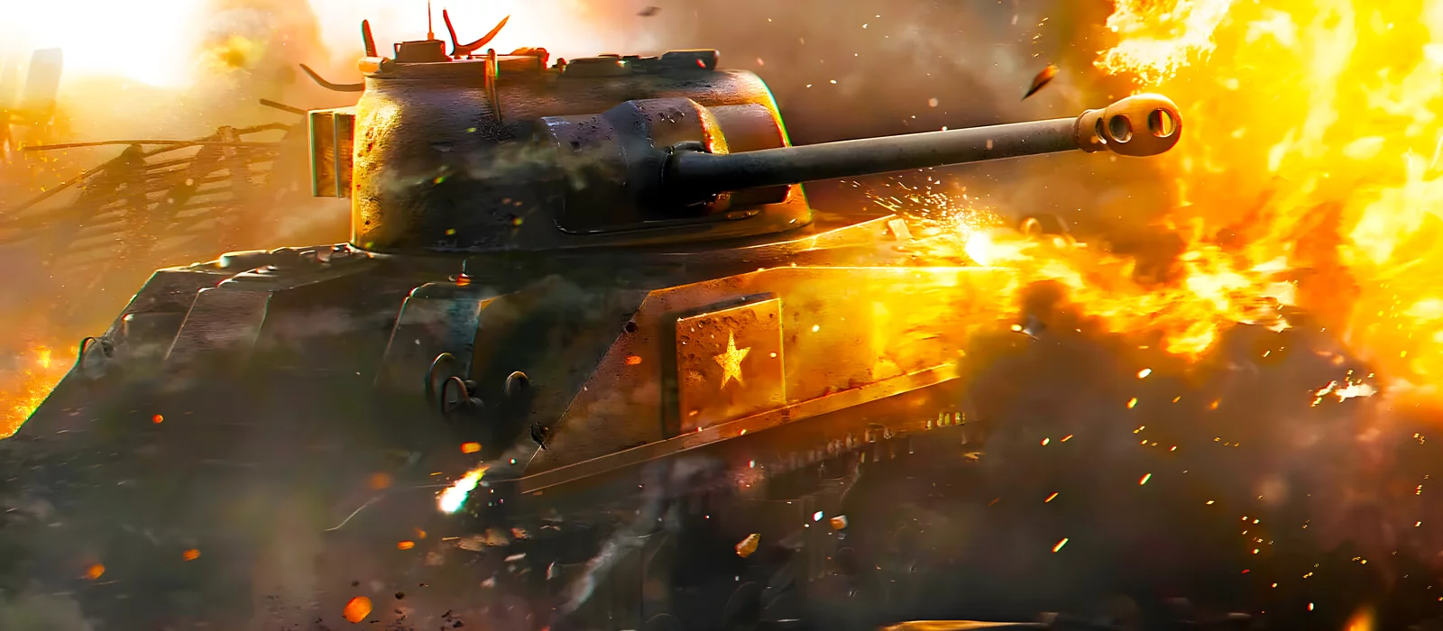 Skyrim превратили в World of Tanks с масштабными танковыми сражениями, артиллерией и армиями солдат