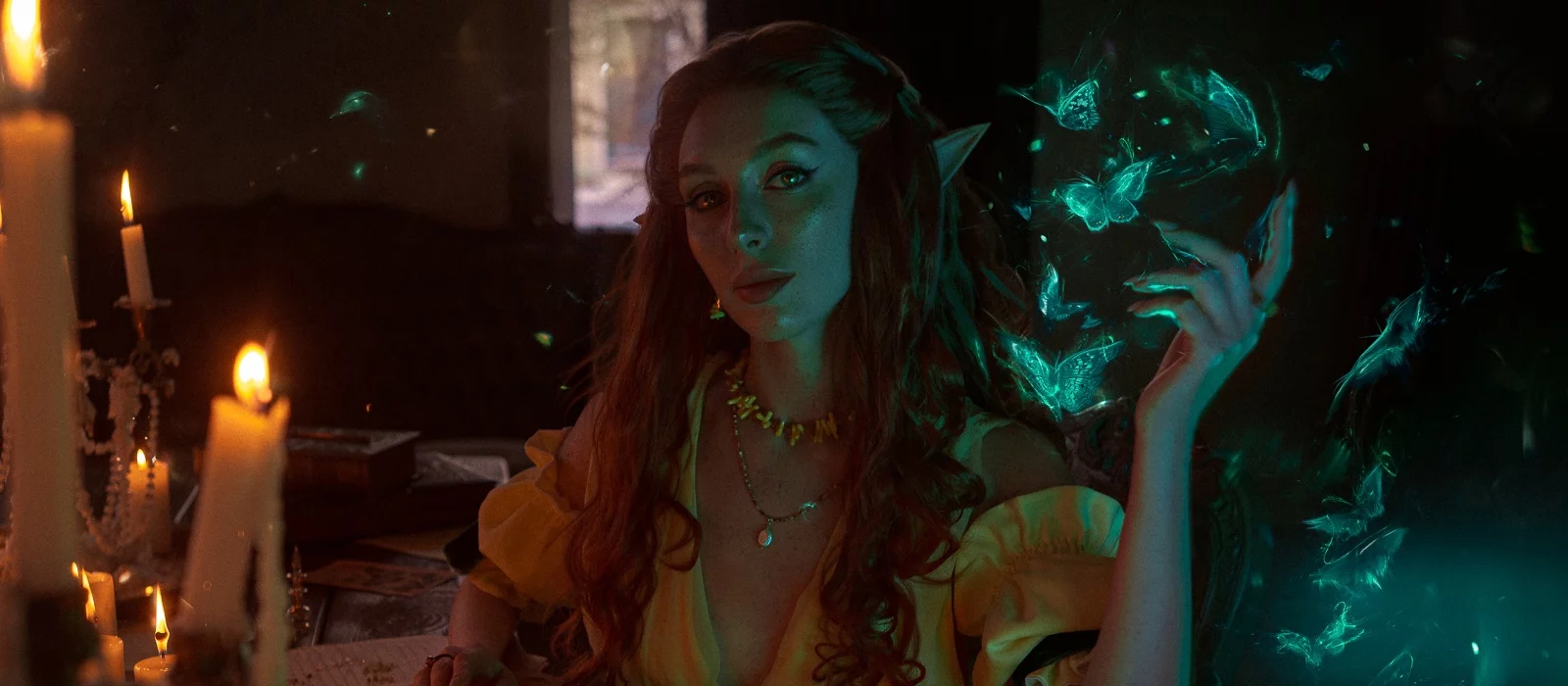 Модель показала косплей в образе непопулярной чародейки из «Ведьмака»