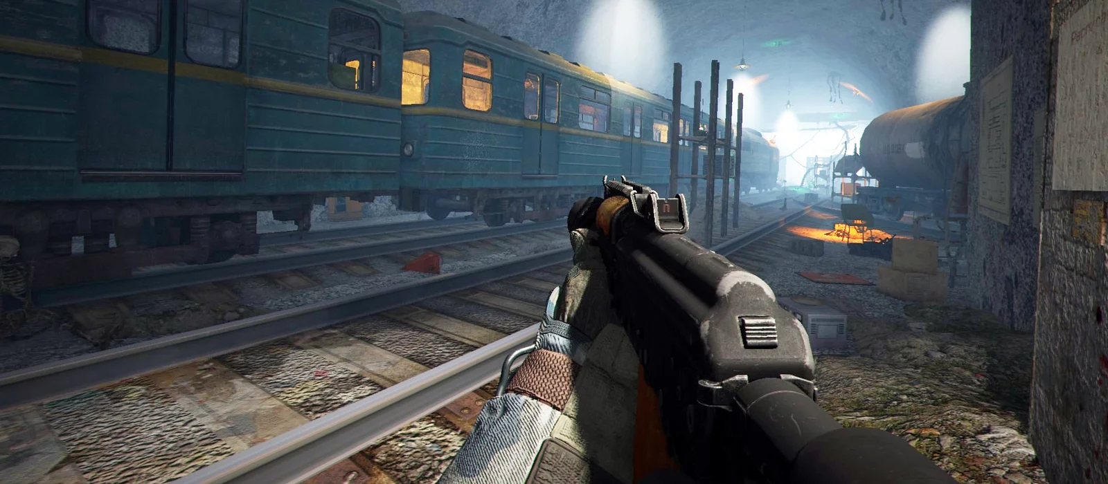 Показаны скриншоты большого мода для «Сталкера» с новыми локациями и сюжетом, напоминающего «Метро»