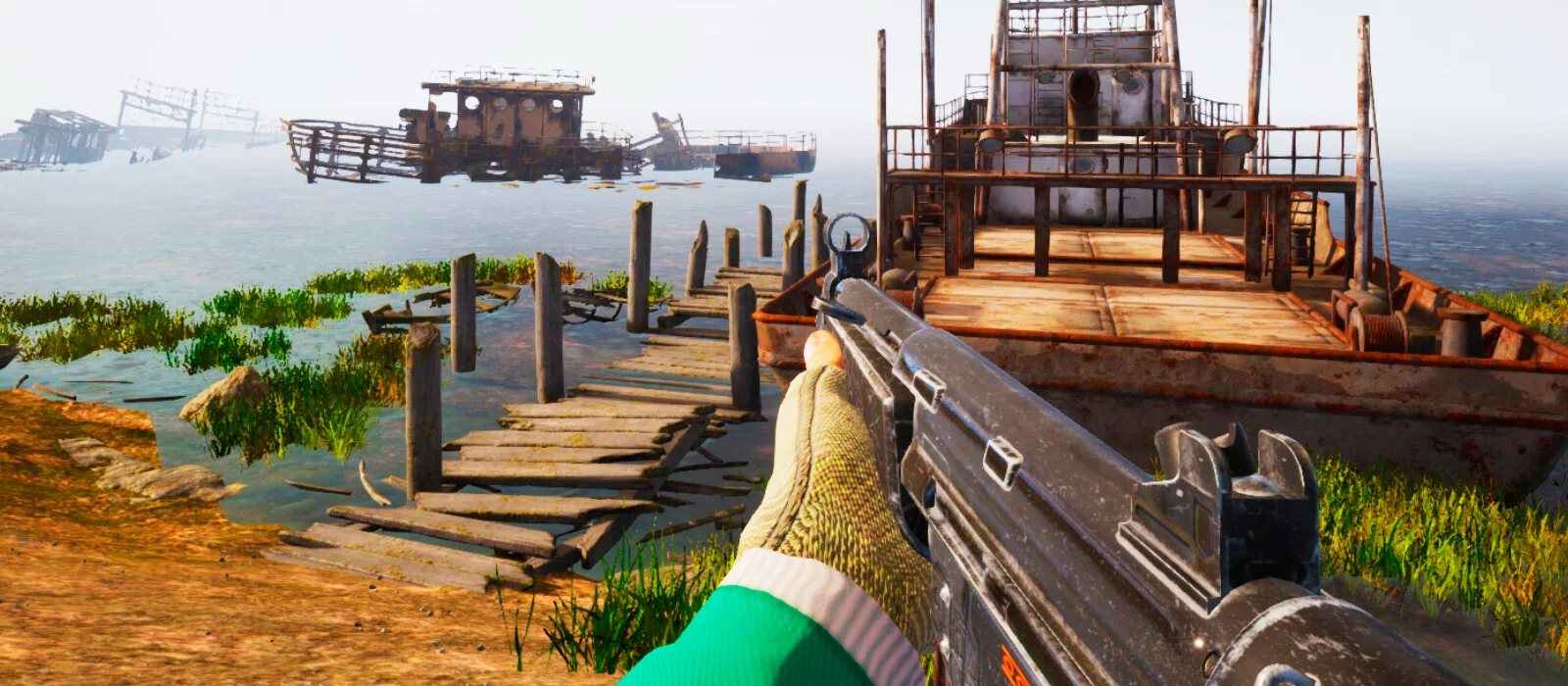 В Steam вышел новый шутер с открытым миром, крафтом и управляемым транспортом, который отдают за 239 руб