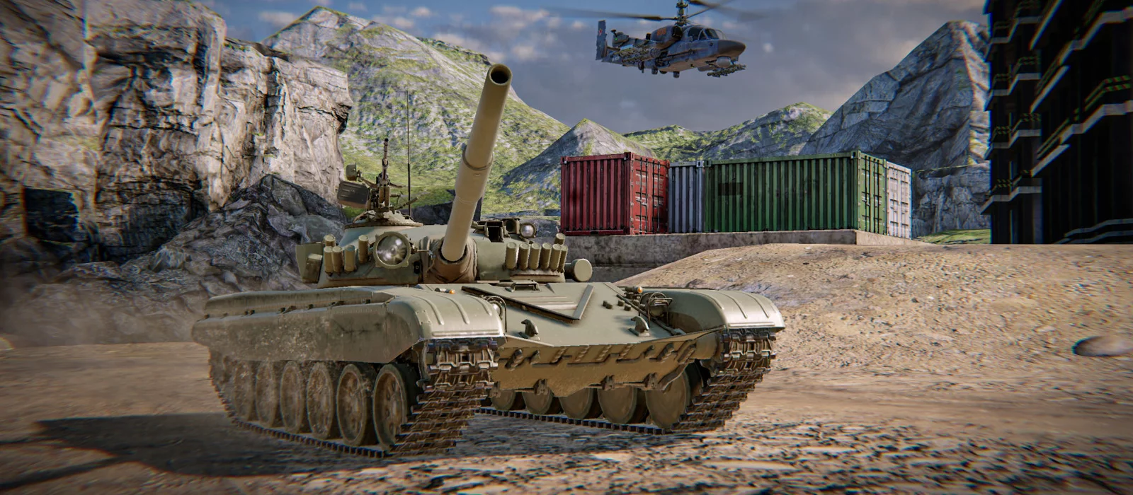 На Android и iOS можно бесплатно скачать онлайн-экшен, где нужно управлять танками, самолётами и вертолётами